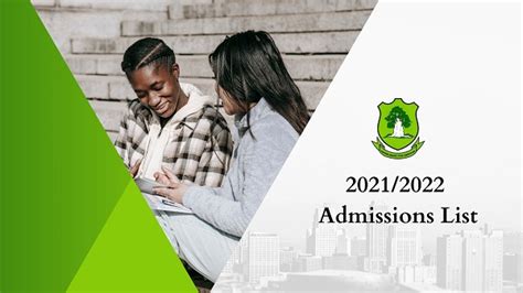 UDS Postgraduate Admission List 2021/2022 .